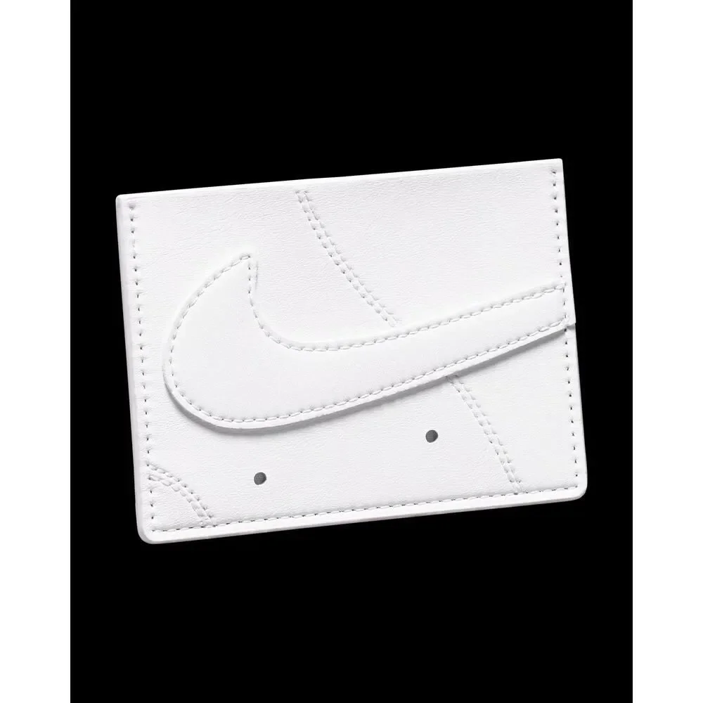 Nike Air Force 1 Card Wallet Triple White - Brand New